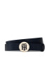 Tommy Hilfiger Дамски колан Th Round Belt 3.0 AW0AW10585 Тъмносин - Pepit.bg