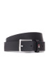 Tommy Hilfiger Детски колан Leather Belt AM0AM08738 Черен - Pepit.bg