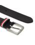 Tommy Hilfiger Детски колан Leather Belt AU0AU01677 Тъмносин - Pepit.bg