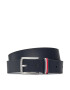 Tommy Hilfiger Детски колан Leather Belt AU0AU01741 Тъмносин - Pepit.bg