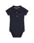 Tommy Hilfiger Детско боди Baby Polo Body Giftbox KN0KN01125 Тъмносин Regular Fit - Pepit.bg