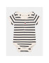 Tommy Hilfiger Детско боди KN0KN01633 Бял Regular Fit - Pepit.bg