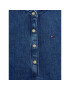 Tommy Hilfiger Дънкова рокля Denim Frill Collar KG0KG07026 M Син Regular Fit - Pepit.bg