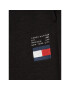 Tommy Hilfiger Долнище анцуг Flag KB0KB07978 M Черен Regular Fit - Pepit.bg