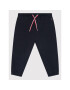 Tommy Hilfiger Долнище анцуг Baby Solid KN0KN01497 Черен Regular Fit - Pepit.bg