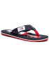 Tommy Hilfiger Джапанки Badge Beach Sandal FM0FM03379 Тъмносин - Pepit.bg