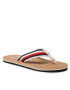 Tommy Hilfiger Джапанки Cork Beach Sandal FM0FM04475 Бежов - Pepit.bg