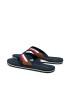 Tommy Hilfiger Джапанки Corporate Hilfiger Beach Sandal FM0FM03380 Тъмносин - Pepit.bg