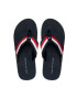 Tommy Hilfiger Джапанки Corporate Hilfiger Beach Sandal FM0FM03380 Тъмносин - Pepit.bg