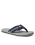 Tommy Hilfiger Джапанки Corporate Monotype Beach Sandal FM0FM04913 Сребрист - Pepit.bg