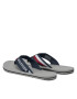 Tommy Hilfiger Джапанки Corporate Monotype Beach Sandal FM0FM04913 Сребрист - Pepit.bg