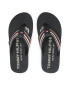 Tommy Hilfiger Джапанки Corporate Stripes Beach Sandal FM0FM04407 Тъмносин - Pepit.bg