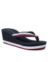 Tommy Hilfiger Джапанки Essential Corp Flip Flop Wedge FW0FW07263 Цветен - Pepit.bg