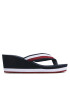 Tommy Hilfiger Джапанки Essential Corp Flip Flop Wedge FW0FW07263 Цветен - Pepit.bg