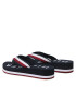 Tommy Hilfiger Джапанки Essential Corp Mid Flip Flop FW0FW07265 Тъмносин - Pepit.bg