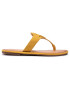 Tommy Hilfiger Джапанки Essential Hardware Flat Sandal FW0FW05592 Жълт - Pepit.bg