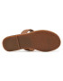 Tommy Hilfiger Джапанки Essential Leather Flat Sandal FW0FW05620 Кафяв - Pepit.bg