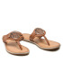 Tommy Hilfiger Джапанки Essential Leather Flat Sandal FW0FW05620 Кафяв - Pepit.bg