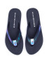 Tommy Hilfiger Джапанки Flat Beach Sandal Iridescent FW0FW05125 Тъмносин - Pepit.bg