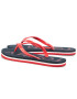 Tommy Hilfiger Джапанки Footbed Flat Beach Sandal FW0FW04793 Червен - Pepit.bg