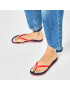 Tommy Hilfiger Джапанки Footbed Flat Beach Sandal FW0FW04793 Червен - Pepit.bg