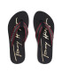 Tommy Hilfiger Джапанки Gold Signature Beach Sandal FW0FW06709 Бордо - Pepit.bg