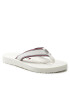 Tommy Hilfiger Джапанки Hardware Flat Beach Sandal FW0FW06421 Бял - Pepit.bg