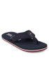 Tommy Hilfiger Джапанки Im Bold Hilfiger Beach Sandal FM0FM04864 Син - Pepit.bg