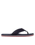 Tommy Hilfiger Джапанки Im Bold Hilfiger Beach Sandal FM0FM04864 Син - Pepit.bg