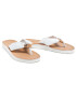 Tommy Hilfiger Джапанки Leather Footbed Beach Sandal FW0FW05677 Бял - Pepit.bg