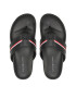Tommy Hilfiger Джапанки Leather Toe Post Sandal FM0FM04460 Черен - Pepit.bg