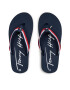 Tommy Hilfiger Джапанки Logo Print Flip Flop T3B8-32265-0058 S Тъмносин - Pepit.bg