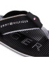 Tommy Hilfiger Джапанки Massage Footbed Beach Sandal FM0FM03386 Черен - Pepit.bg