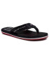 Tommy Hilfiger Джапанки Massage Footbed Th Beach Sandal FM0FM02695 Тъмносин - Pepit.bg