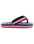 Tommy Hilfiger Джапанки Maxi Lettering Print Flip Flop T3B0-30753-0058 M Тъмносин - Pepit.bg