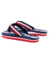 Tommy Hilfiger Джапанки Maxi Lettering Print Flip Flop T3B0-30753-0058 M Тъмносин - Pepit.bg