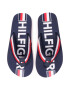 Tommy Hilfiger Джапанки Maxi Lettering Print Flip Flop T3B0-30753-0058 M Тъмносин - Pepit.bg