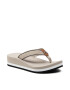 Tommy Hilfiger Джапанки Mid Wedge Beach Sandal FW0FW05661 Бежов - Pepit.bg