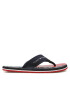 Tommy Hilfiger Джапанки Palm Print Beach Sandal FM0FM03644 Тъмносин - Pepit.bg