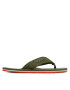 Tommy Hilfiger Джапанки Patch Hilfiger Beach Sandal FM0FM04470 Зелен - Pepit.bg