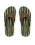 Tommy Hilfiger Джапанки Patch Hilfiger Beach Sandal FM0FM04470 Зелен - Pepit.bg