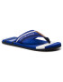 Tommy Hilfiger Джапанки Striped Beach Sandal FM0FM02085 Син - Pepit.bg