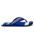 Tommy Hilfiger Джапанки Striped Beach Sandal FM0FM02085 Син - Pepit.bg