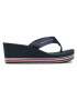 Tommy Hilfiger Джапанки Stripes Wedge Beach Sandal FW0FW05655 Тъмносин - Pepit.bg