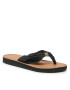 Tommy Hilfiger Джапанки Th Elevated Beach Sandal FW0FW06985 Черен - Pepit.bg