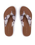 Tommy Hilfiger Джапанки Th Elevated Beach Sandal Print FW0FW07164 Екрю - Pepit.bg