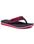 Tommy Hilfiger Джапанки Th Embossed Flat Beach Sandal FW0FW04805 Тъмносин - Pepit.bg