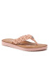 Tommy Hilfiger Джапанки Th Faded Leather Footbed Sandal FW0FW05808 Розов - Pepit.bg