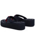 Tommy Hilfiger Джапанки Th Flag Mid Wedge Beach Sandal FW0FW04626 Тъмносин - Pepit.bg