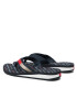 Tommy Hilfiger Джапанки Th Flag Mid Wedge Beach Sandal Тъмносин - Pepit.bg